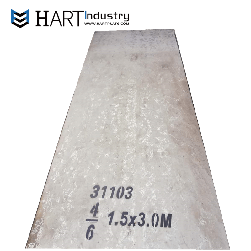 Износостойкая пластина с гладкой поверхностью наплавки HART-SP-100